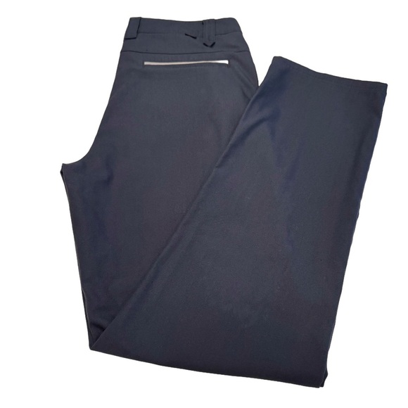 OAKLEY MEN’S GOLF PANTS Navy Blue Size 32x34 Slash Pocket - Picture 1 of 14